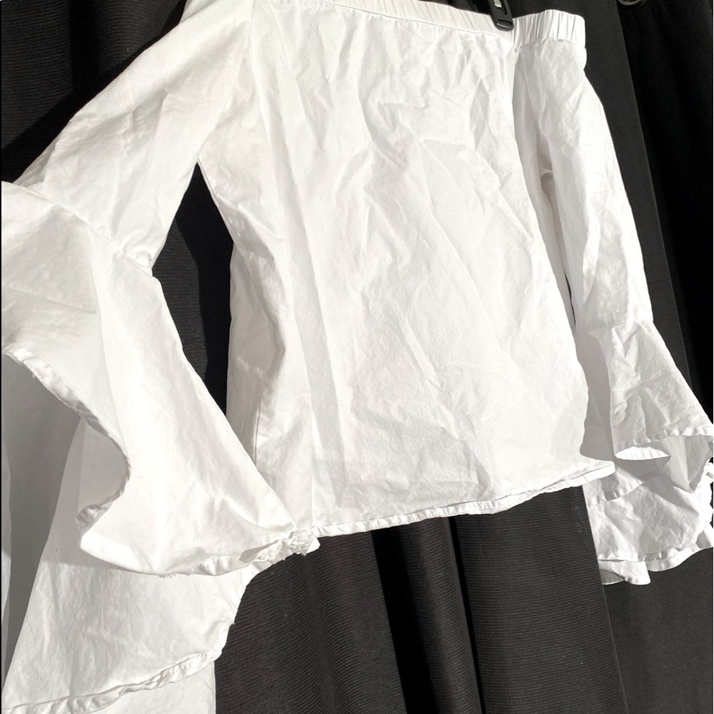 Off the shoulder shirt